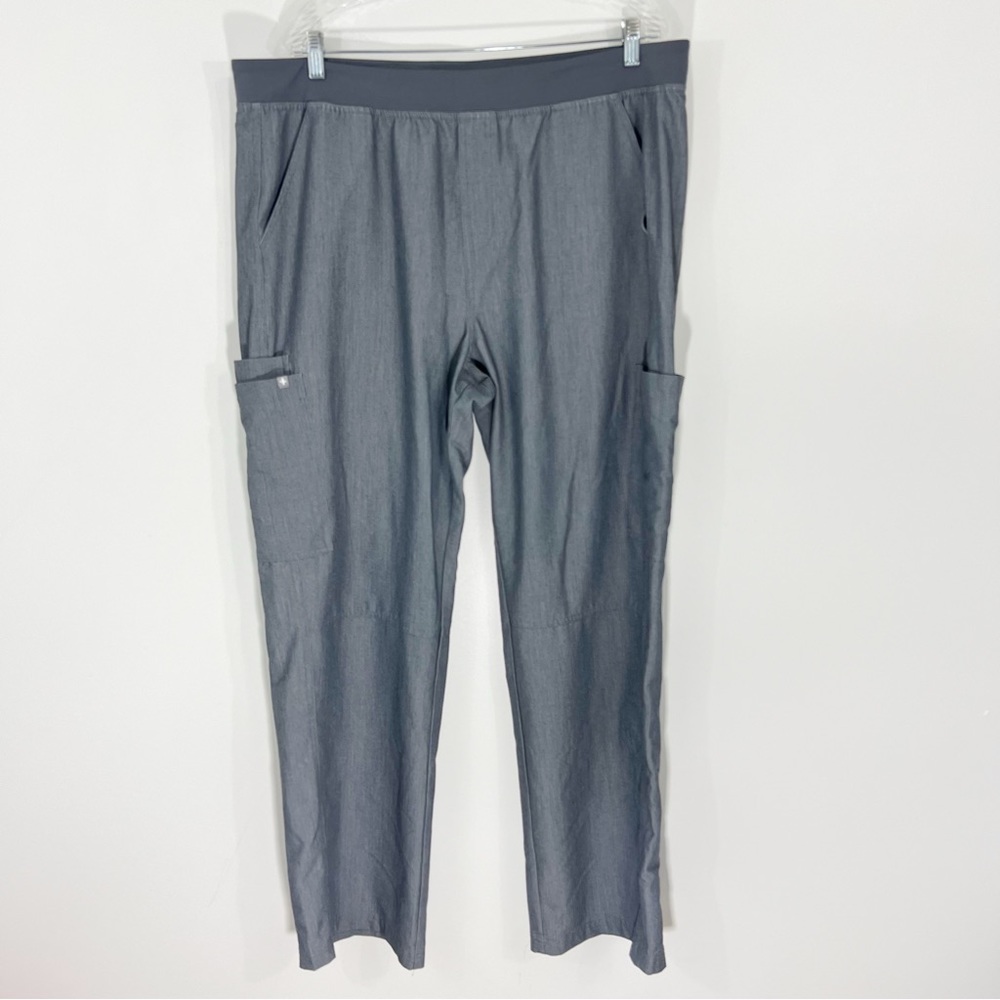 Figs Technical Support Cargo Scrub Pants in Graphite Grey Size XXL